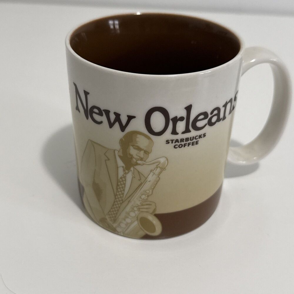 Starbucks New Orleans Global Icon 2011 Collector Series Coffee Tea Cup Mug 16 oz